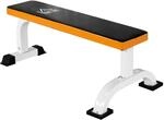 HOMCOM Hantelbank, Flachbank, Fitnessbank, Multifunktion Trainingsbank f&uuml;r zuhause