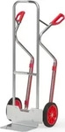 Fetra Alukarren 200 kg, H&ouml;he 1300 mm, Gleitkufen, Vollgummir&auml;der 250 x