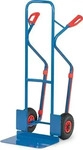 Fetra Stahlrohrkarre, Luftr&auml;der, Tragkraft 300 kg, H&ouml;he 1300 mm