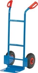Fetra Stahlrohrkarre, Luftr&auml;der, Tragkraft 200 kg, H&ouml;he 1150 mm,