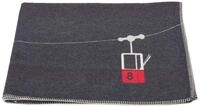 David Fussenegger - Sylt - Baumwolldecke - Decke -Kuscheldecke - mit Zierstich -