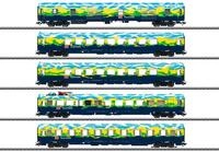 M&auml;rklin 43879 H0 5er-Set Personenwagen Touristikzug der DB AG