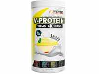 Vegan Protein Pulver ZITRONE KÄSEKUCHEN - V-PROTEIN 4K Blend, 750g |...