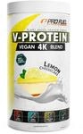 Vegan Protein Pulver ZITRONE K&Auml;SEKUCHEN - V-PROTEIN 4K Blend, 750g | Unglaublich