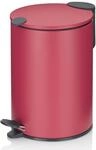 kela Kosmetikeimer 3l rot matt, Silent-Close-Deckel, Tretm&uuml;lleimer Badezimmer MATS,