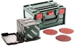 metabo metaBOX Schleifmittel-Set Multi-Hole - &Oslash;150 mm - 150 Schleifbl&auml;tter,
