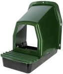 Kerbl Hobbyfarming Legenest, 1 Abteil, Legebox, Eierbox, dunkelgr&uuml;n, schwarz,