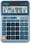 CASIO DF-120EM Tischrechner, gro&szlig;es Display, 12-stellig, Silber