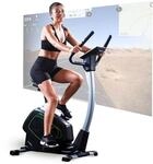 Ergometer Eco 1000 &ndash; Heimtrainer mit Generator, stromloses Fitnessbike, 10 kg