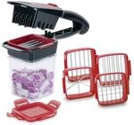 Genius A27165 Nicer Dicer Quick XXL Set 7tlg-Der Zerkleinerer mit 3 austauschbaren
