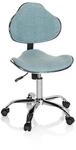 hjh OFFICE Kinder Schreibtischstuhl KIDDY GTI-3 Stoff Mint-Gr&uuml;n Kinderb&uuml;rostuhl