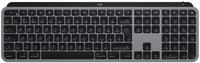 Logitech MX Keys f&uuml;r Mac kabellose beleuchtete Tastatur mit Handballenauflage,