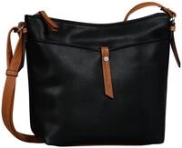 TOM TAILOR Novara Damen Umh&auml;ngetasche Crossbody Bag Mittelgro&szlig; Schwarz