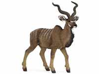 Papo -Handbemalt - Figuren -Wildtiere Der Welt-Kudu-Antilope-50104-Sammelbar-Für