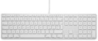 LMP USB Keyboard 110 Keys Wired USB Keyboard with 2X USB and Aluminum Upper Cover -
