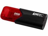 Emtec USB 3.0 (3.2) Click Easy B110, 256 GB Flash-Laufwerk, externer Speicher,...