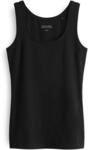 OPUS Damen Top | Tanktop IMILIA Slim aus BCI Cotton Mix Black, 44