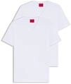 HUGO Herren V T-Shirt, per Pack Wei&szlig; (White 100), XXX-Large (Herstellergr&ouml;&szlig;e: