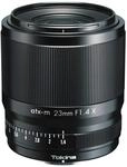 Tokina at-X m 23mm F1,4 Fuji X, TO1-ATXM23F Black