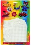 Hama Perlen 4452 Gro&szlig;e Stiftplatten 4er Set f&uuml;r Midi B&uuml;gelperlen mit...