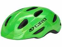 Giro Unisex Jugend Scamp MIPS Fahrradhelme, Green/Lime Lines 21, S