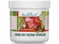 Kräuterhof 5er Vorteilspack Creme mit Rotem Weinlaub, 5 Dosen a 250ml