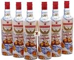6x 1l Rushkinoff Vodka & Karamell Caramelo aus Mallorca + Backpulver 14g