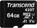 Transcend TS64GUSD420T microSD-Karte Industrial 64 GB Class 10 UHS-I