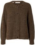 Selected Femme Damen Slflulu Ls Knit Short Cardigan Noos Slflulu Ls Knit Short