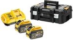 Dewalt DCB118Y2T-QW Akku-Starter-Set, 216 Wh, Schwarz/Gelb
