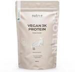 Nutri + Veganes Eiwei&szlig;pulver Neutral ohne S&uuml;&szlig;ungsmittel + Zucker mit 85% Eiwei&szlig; -