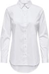 JDY Damen Bluse JDYMIO L/S Shirt WVN NOOS, Wei&szlig; (White), 38