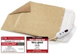 Promed &ndash; XL-Heizkissen Sitzkissen 46x35cm 100W &ndash; Kuschel-W&auml;rmekissen mit 6