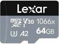 64GB Lexar High-Performance 1066x microSDXC UHS-I, up to 160MB/s Read 70MB/s...