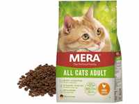 MERA Cats Huhn (2kg), Trockenfutter für ausgewachsene Katzen, getreidefrei &
