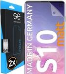 2x se&reg; 3D SCHUTZFOLIE Entspiegelt f&uuml;r Samsung Galaxy S10,Anti-Staub, 100%