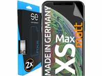2x Entspiegelte Schutzfolie für iPhone XS Max Schutzfolie Matt aus Deutschland...