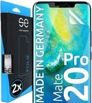 2x se&reg; 3D SCHUTZFOLIE Transparent f&uuml;r Huawei Mate 20 Pro,Selbstheilend, 100%