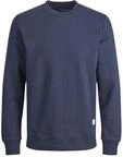 JACK & JONES Herren Jjebasic Crew Neck Noos Sweatshirt, Marineblau Blazer, M EU