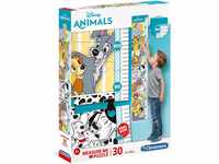 Clementoni 20335 Measure Me Disney Animals – Puzzle 30 Teile ab 3 Jahren,...