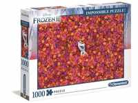 Clementoni 39526 Impossible Puzzle Frozen 2 – Puzzle 1000 Teile ab 9 Jahren,