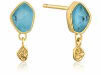 Ania Haie Damen-Ohrstecker Turquoise Drop Stud 925er Silber One Size 87994252