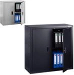 Arebos Aktenschrank B&uuml;roschrank Lagerschrank Materialschrank Stahlschrank 