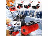 BRAST® Benzin Kehrmaschine | Schneefräse Schneeschieber | 4,8kW(6,5PS) | viele
