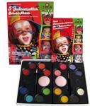 Eulenspiegel - Schmink-Palette 5 Jahreszeiten, 16 Farben | Mit 2 Schw&auml;mme,...