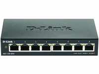 D-Link DGS-1100-08V2, 8-Port Layer 2 smart managed Gigabit Switch, (8 x 10/100/1000