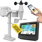 National Geographic Wetterstation Funk mit Aussensensor WLAN Farbwettercenter mit