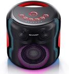 SHARP PS-919 (BK) Partylautsprecher, 14 Stunden Wiedergabezeit, Bluetooth, TWS: