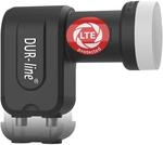 DUR-line +Ultra Twin LNB - 2 Teilnehmer schwarz - mit LTE-Filter [ Test SEHR GUT *]