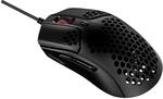 HyperX Pulsefire Haste Gaming-Maus &ndash; Ultraleicht, 59g, Wabenschale, Hex-Design,